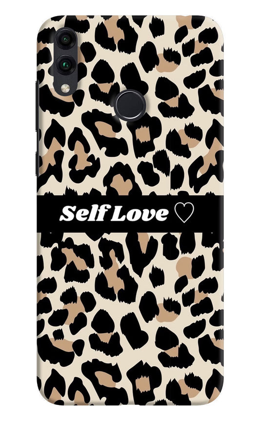 Leopard Print Self Love Honor 8C Hard Case Back Cover by Casekaro