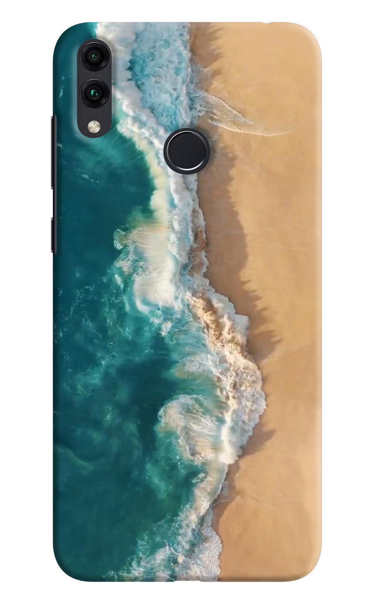 Ocean Beach Honor 8C Hard Case Back Cover by Casekaro