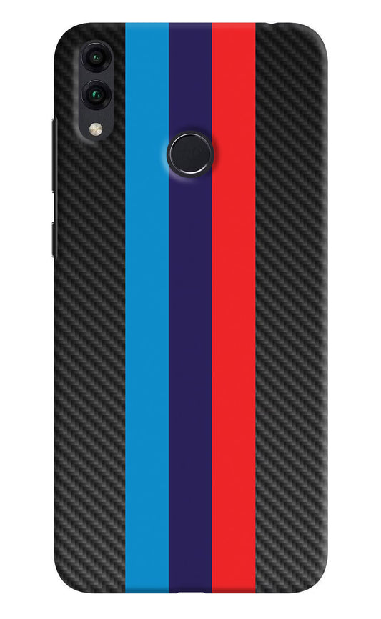 BMW Stripes Pattern Honor 8C Hard Case Back Cover by Casekaro