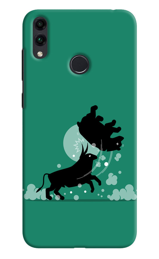 Bull Conqueror Honor 8C Back Cover