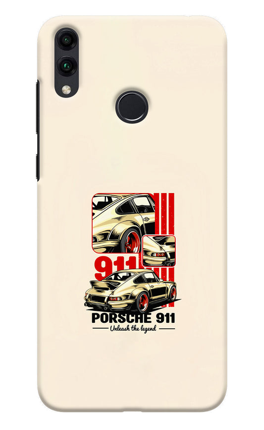 Classic Porsche 911 Honor 8C Back Cover