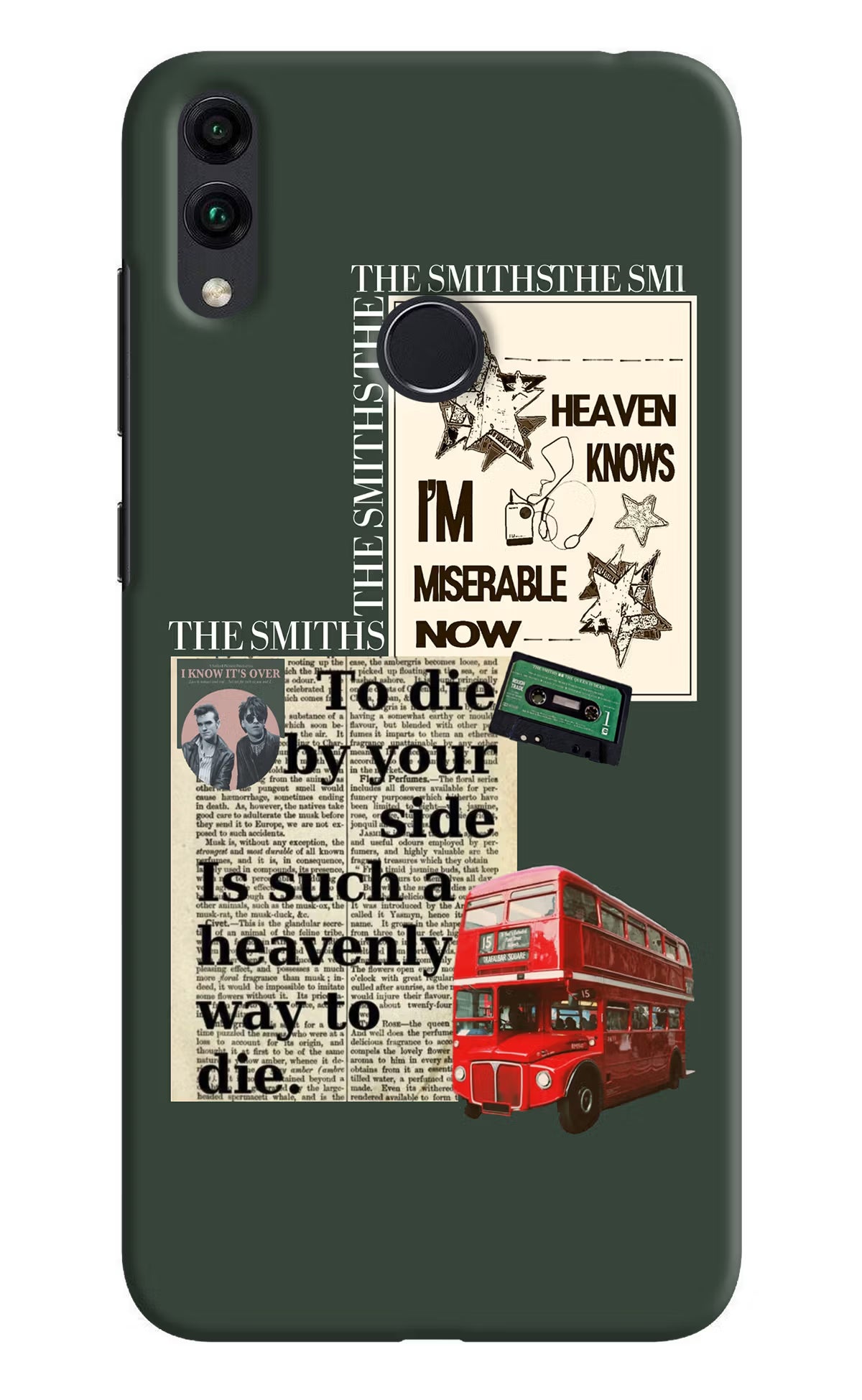 The Smiths Honor 8C Hard Case Back Cover by Casekaro