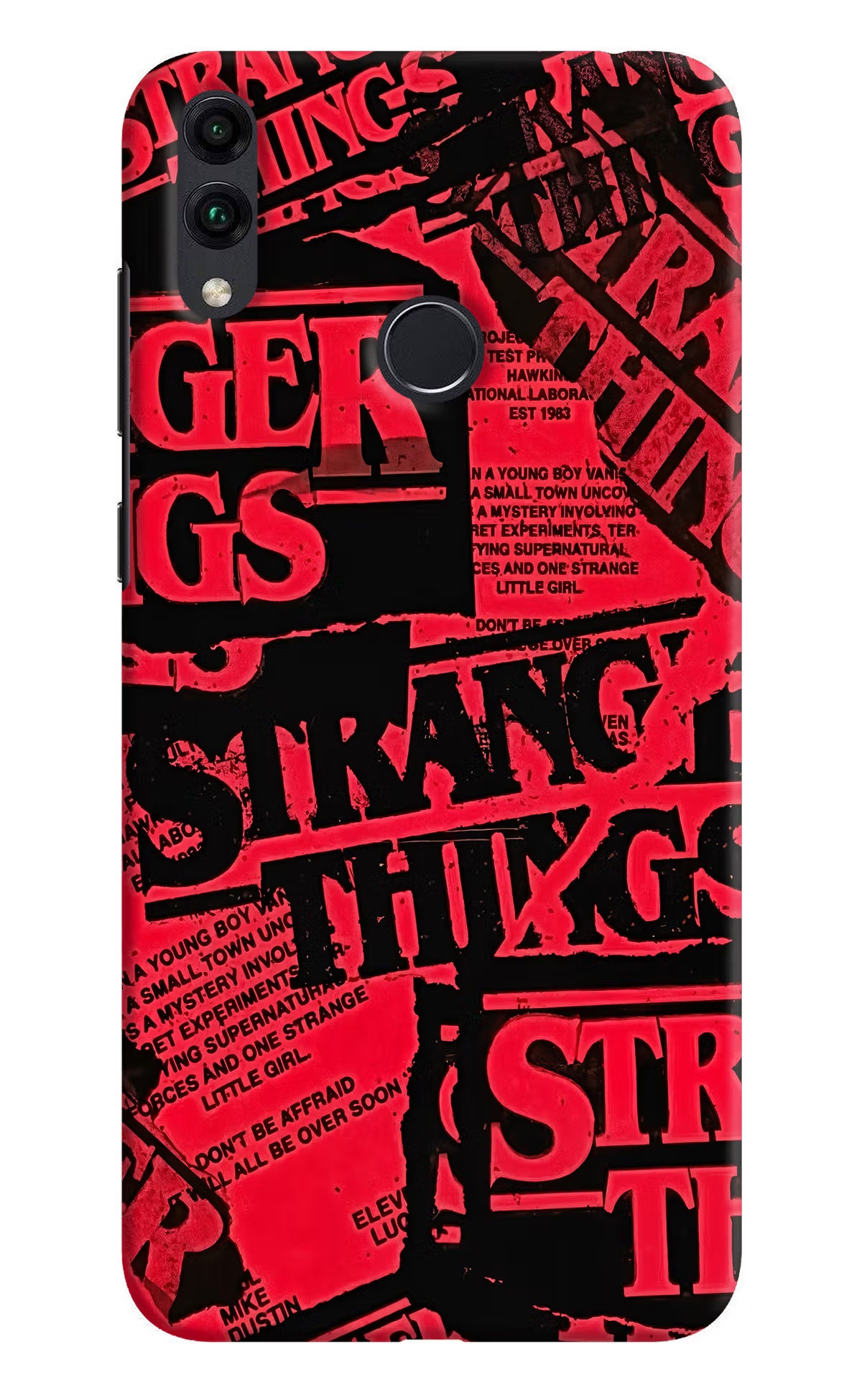 Ordinary Things Honor 8C Hard Case Back Cover by Casekaro