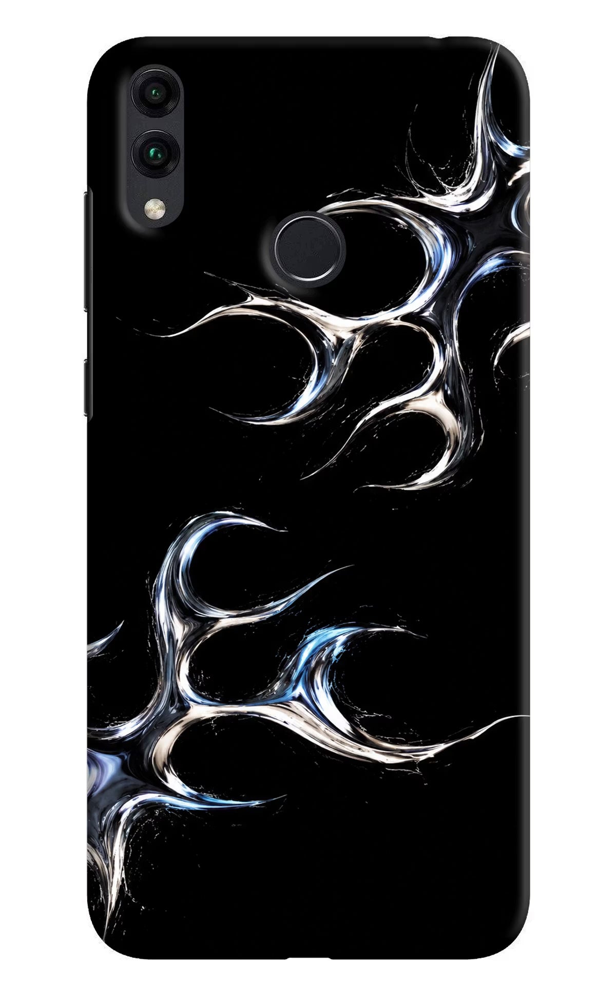 Chrome Tribal Honor 8C Hard Case Back Cover by Casekaro