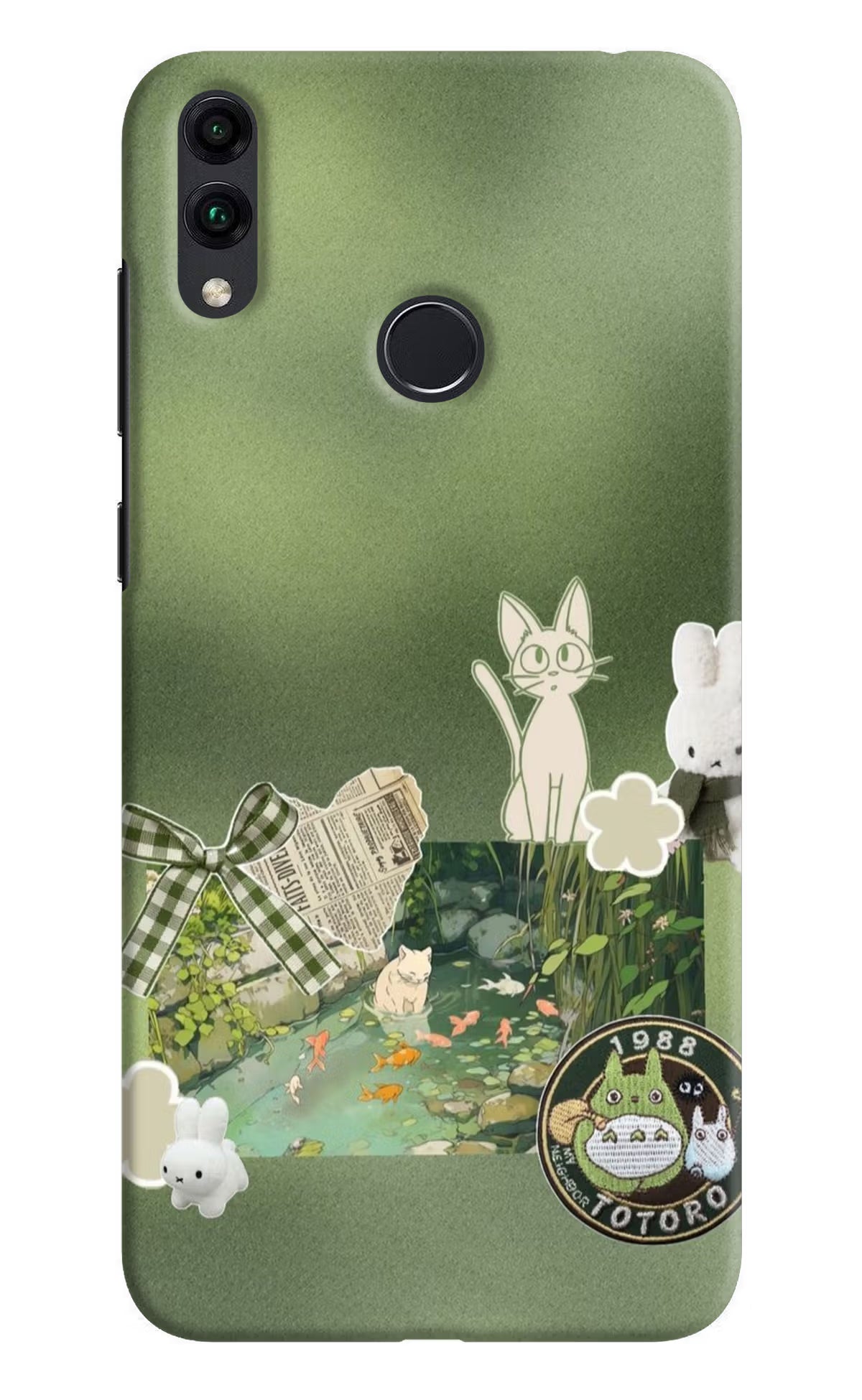 Aesthetic anime Honor 8C Back Cover