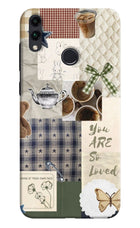 Cookie Honor 8C Hard Case Back Cover by Casekaro