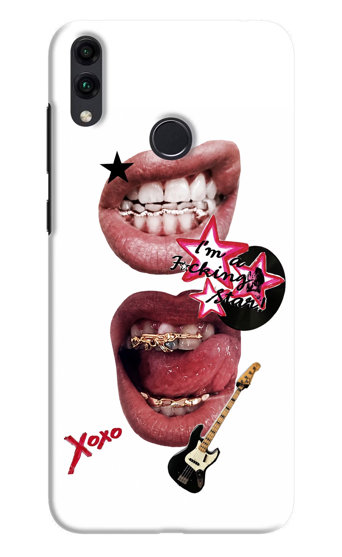Rockstar Honor 8C Back Cover
