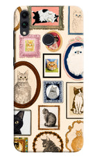 Mirror Cats Honor 8C Hard Case Back Cover by Casekaro