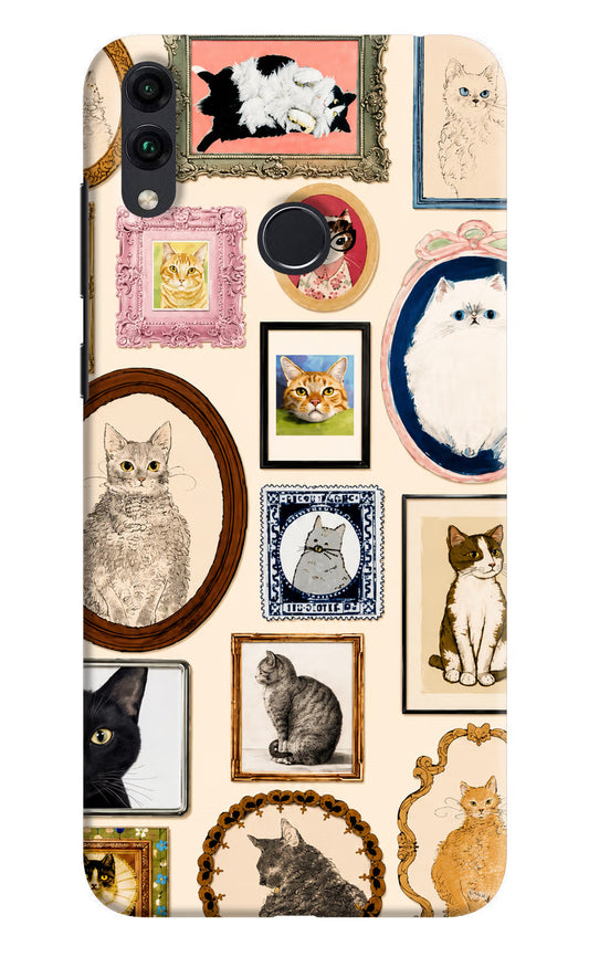 Mirror Cats Honor 8C Hard Case Back Cover by Casekaro