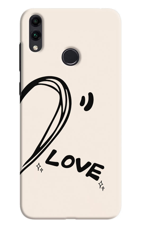 Soul Line Honor 8C Hard Case Back Cover by Casekaro