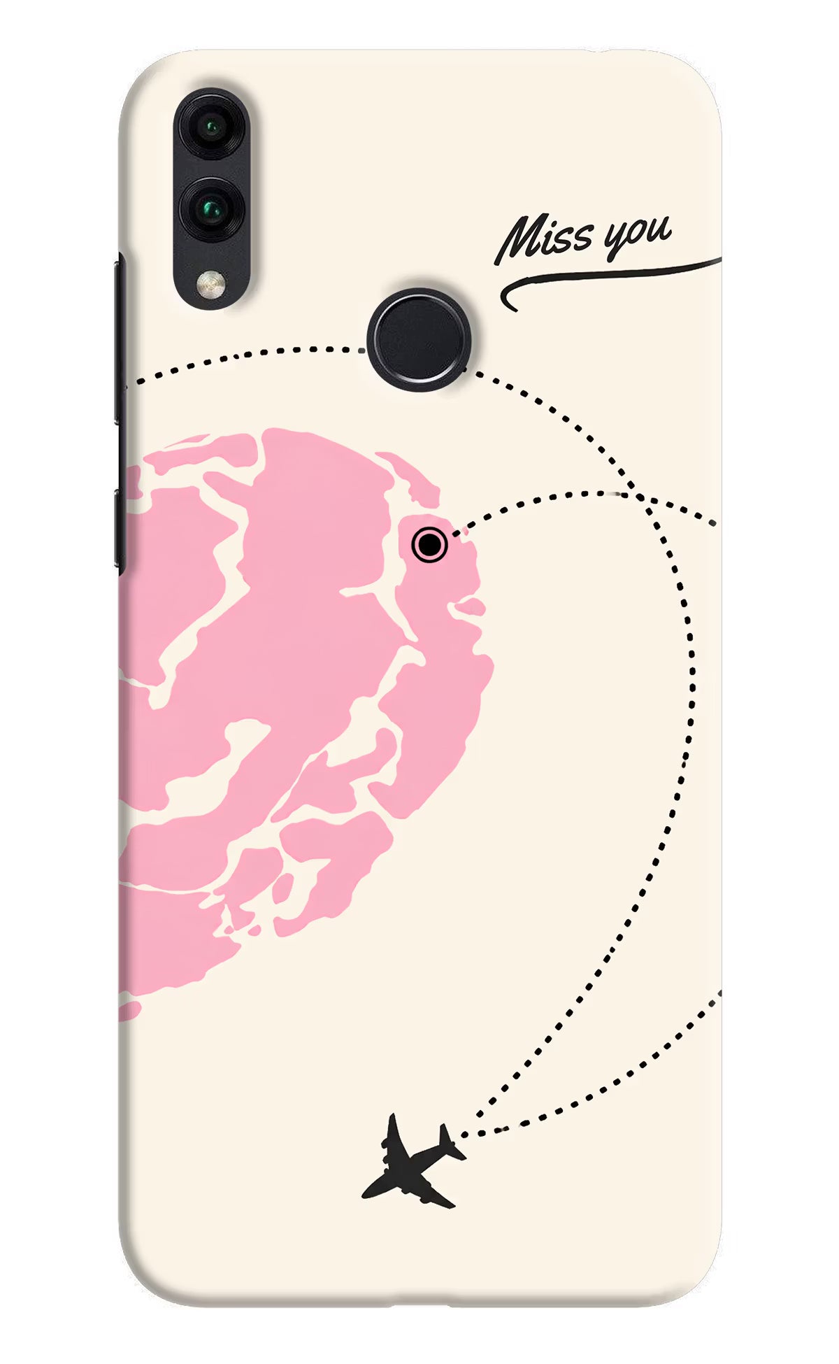 Miss Orbit Honor 8C Back Cover