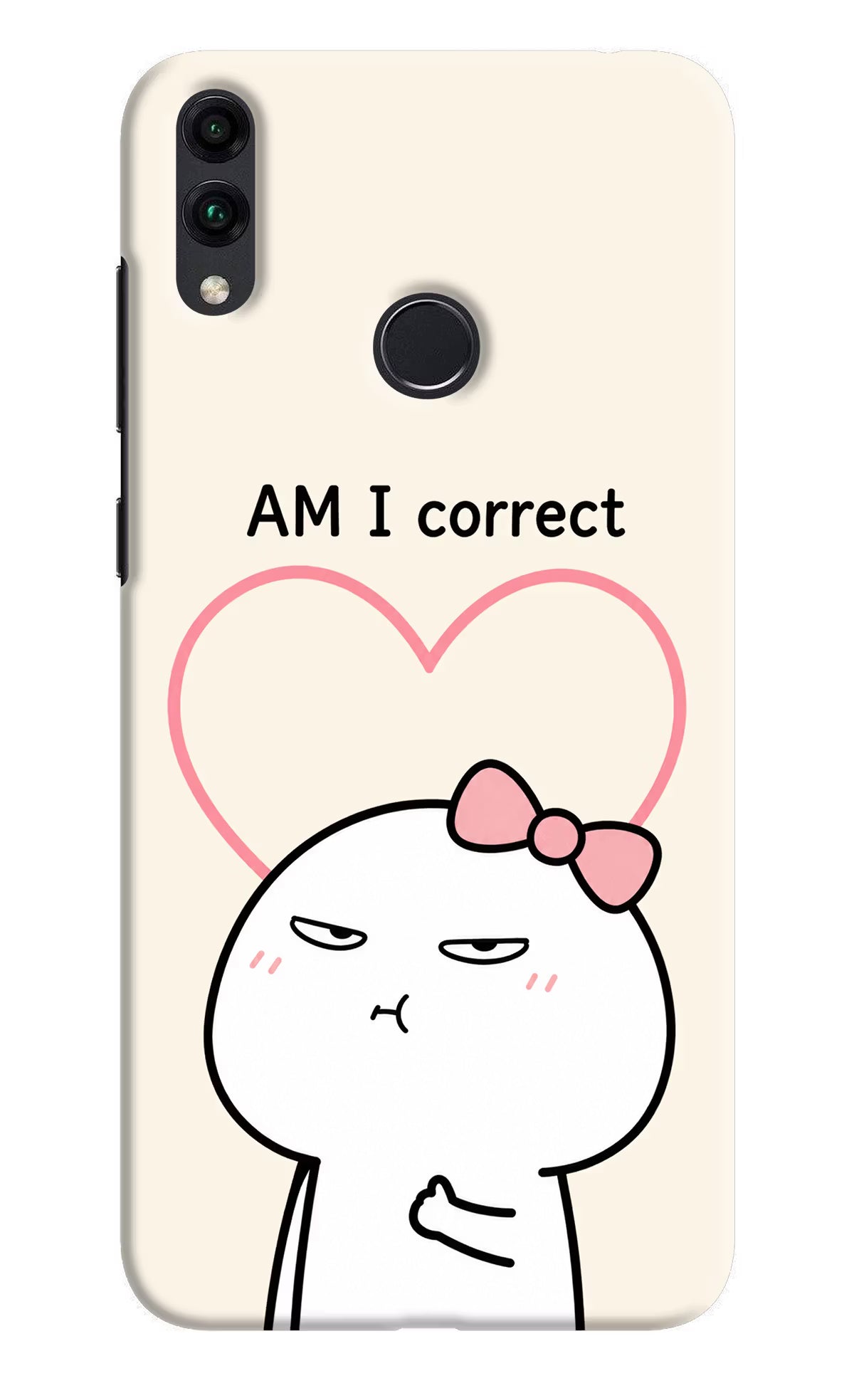 Always Right Honor 8C Back Cover