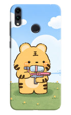 Tiger Treat Honor 8C Hard Case Back Cover by Casekaro