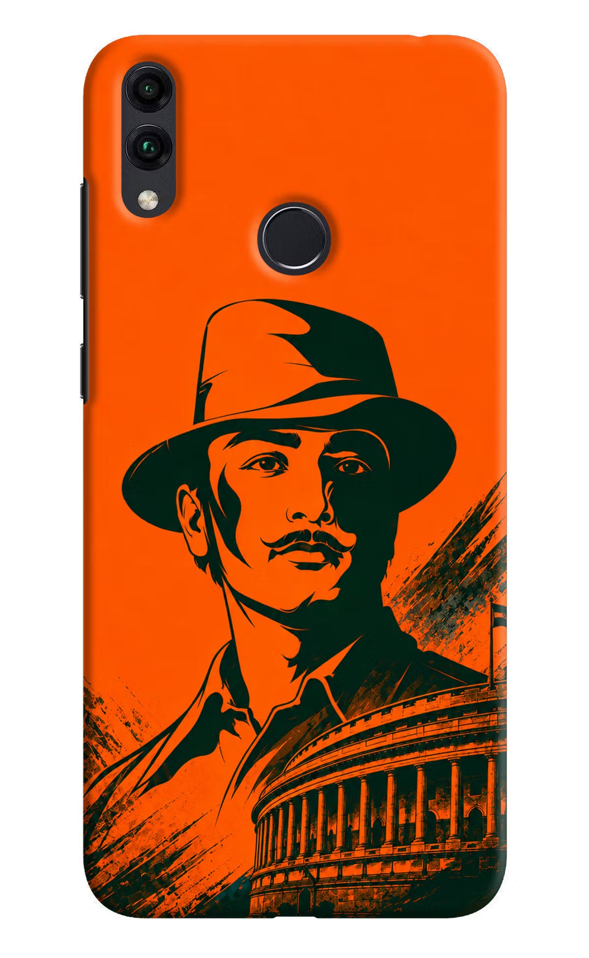 Bhagat Singh Legacy Honor 8C Back Cover