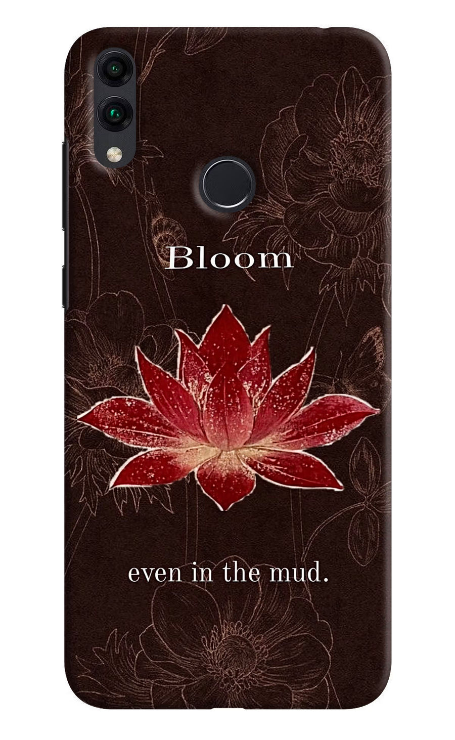 Bloom Honor 8C Back Cover, Hard case