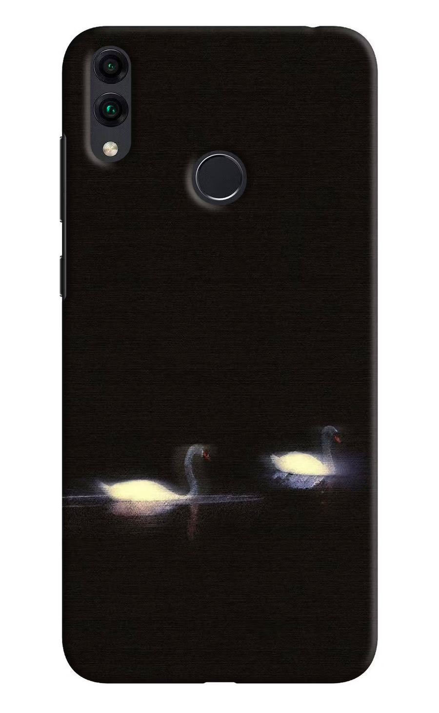 Silent Swans Honor 8C Back Cover, Hard case