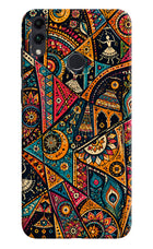 Folk Print Honor 8C Hard Case Back Cover by Casekaro