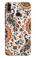White Mayura Honor 8C Hard Case Back Cover by Casekaro