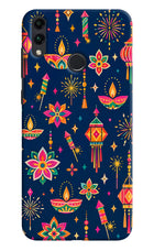 Festive Pop Honor 8C Hard Case Back Cover by Casekaro