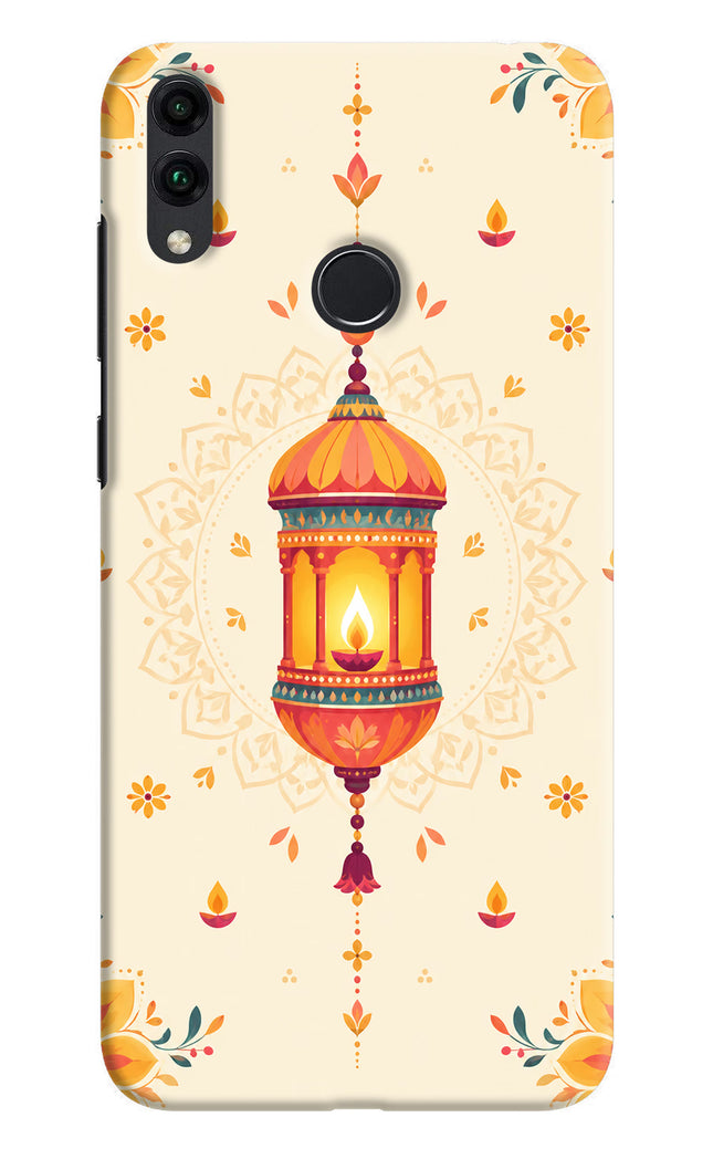 Golden Lantern Honor 8C Hard Case Back Cover by Casekaro