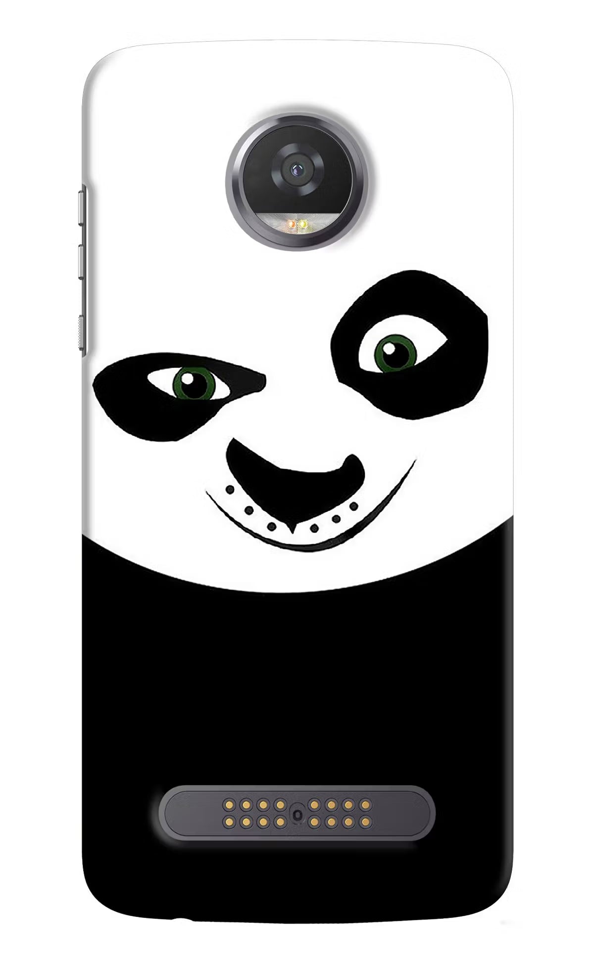 Panda Moto Z2 Play Hard Case Back Cover by Casekaro