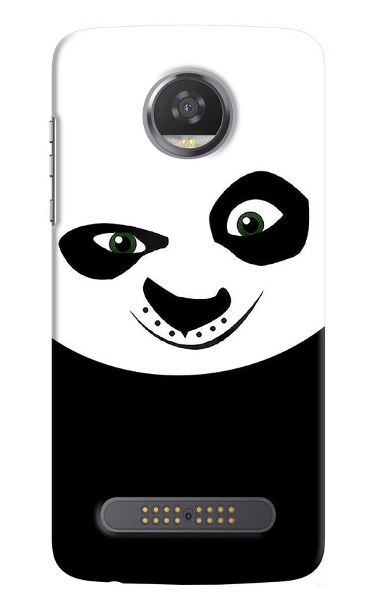 Panda Moto Z2 Play Hard Case Back Cover by Casekaro