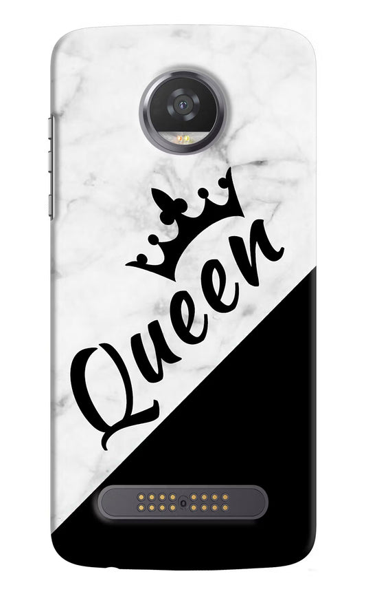 Queen Moto Z2 Play Hard Case Back Cover by Casekaro