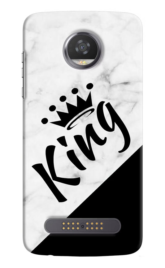 King Moto Z2 Play Hard Case Back Cover by Casekaro