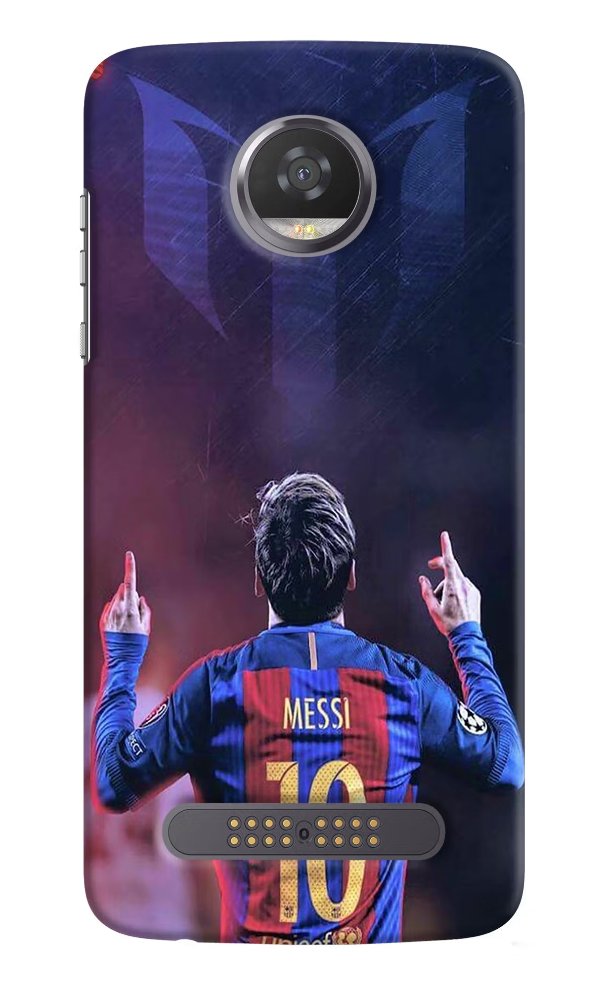 Messi Moto Z2 Play Hard Case Back Cover by Casekaro