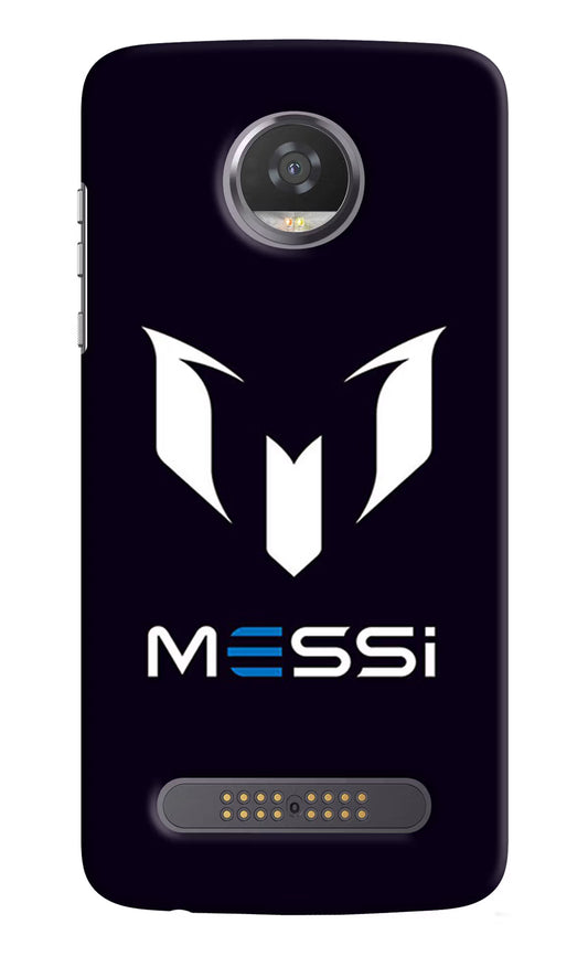 Messi Logo Moto Z2 Play Hard Case Back Cover by Casekaro