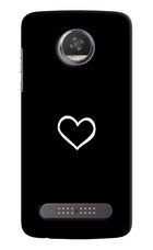 Heart Moto Z2 Play Hard Case Back Cover by Casekaro