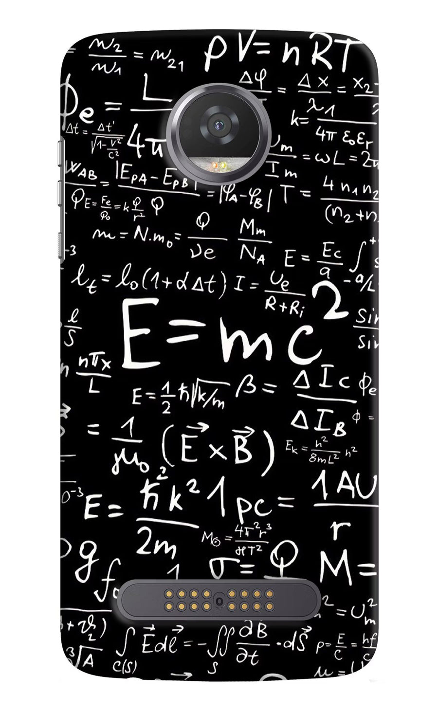 Physics Formula Moto Z2 Play Back Cover, Hard case