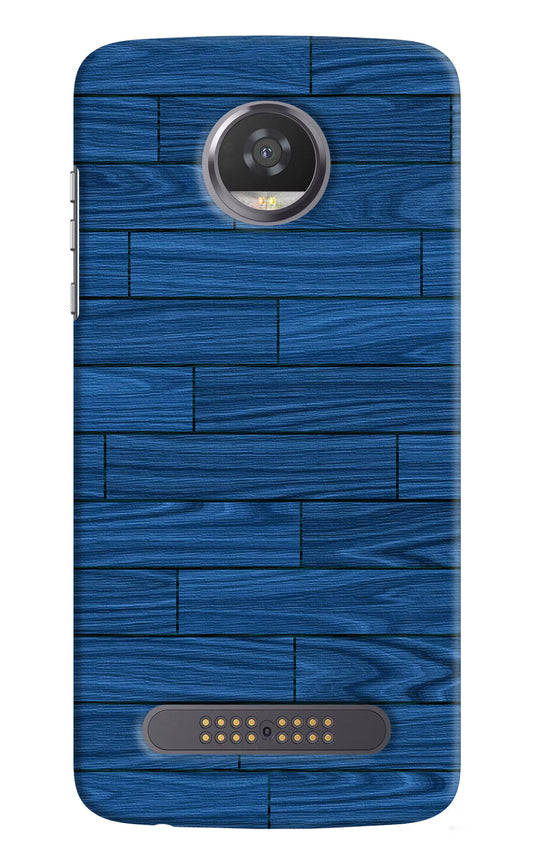 Wooden Texture Moto Z2 Play Hard Case Back Cover by Casekaro
