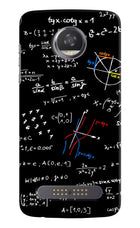 Mathematics Formula Moto Z2 Play Hard Case Back Cover by Casekaro