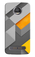 Abstract Moto Z2 Play Hard Case Back Cover by Casekaro