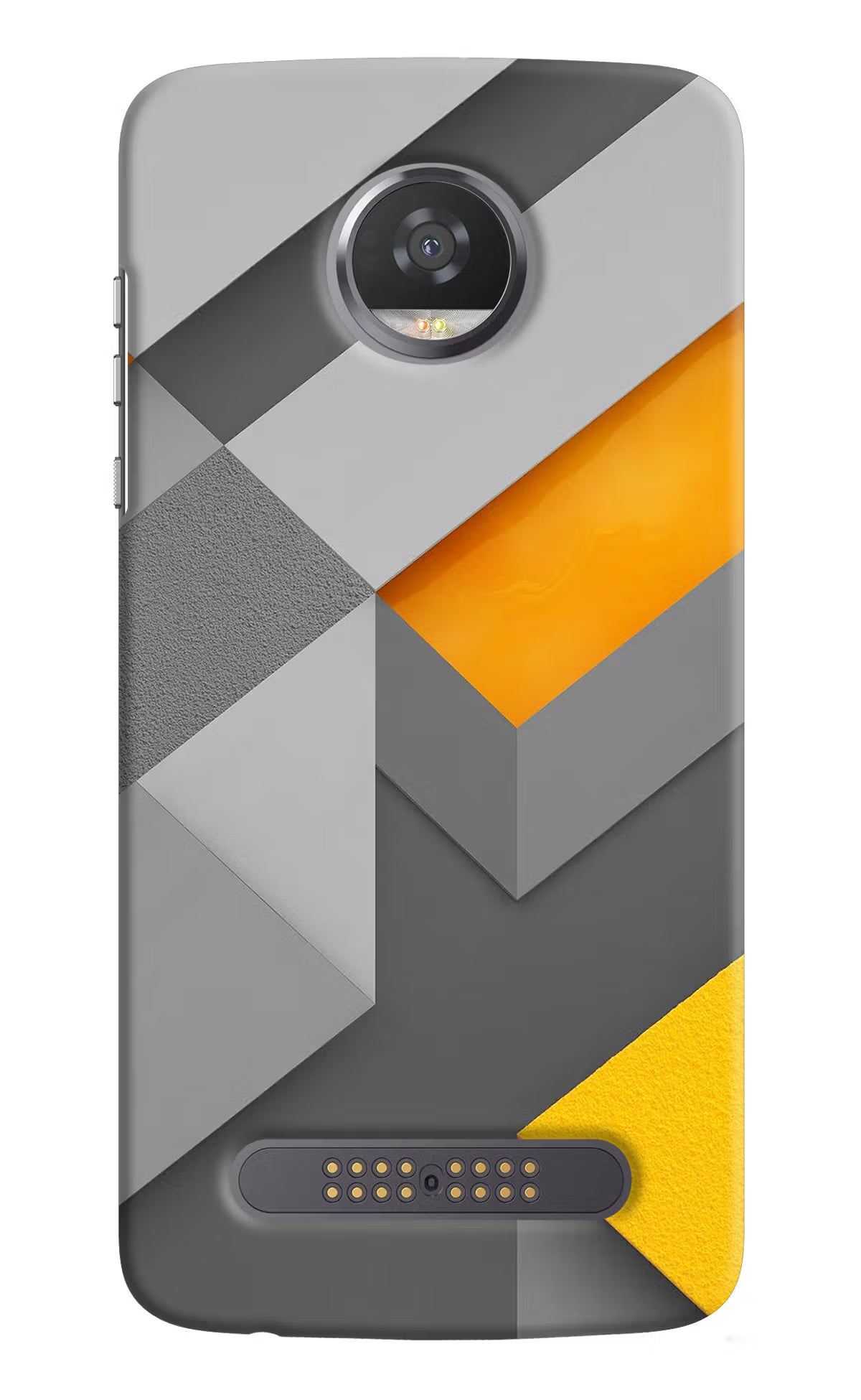Abstract Moto Z2 Play Hard Case Back Cover by Casekaro