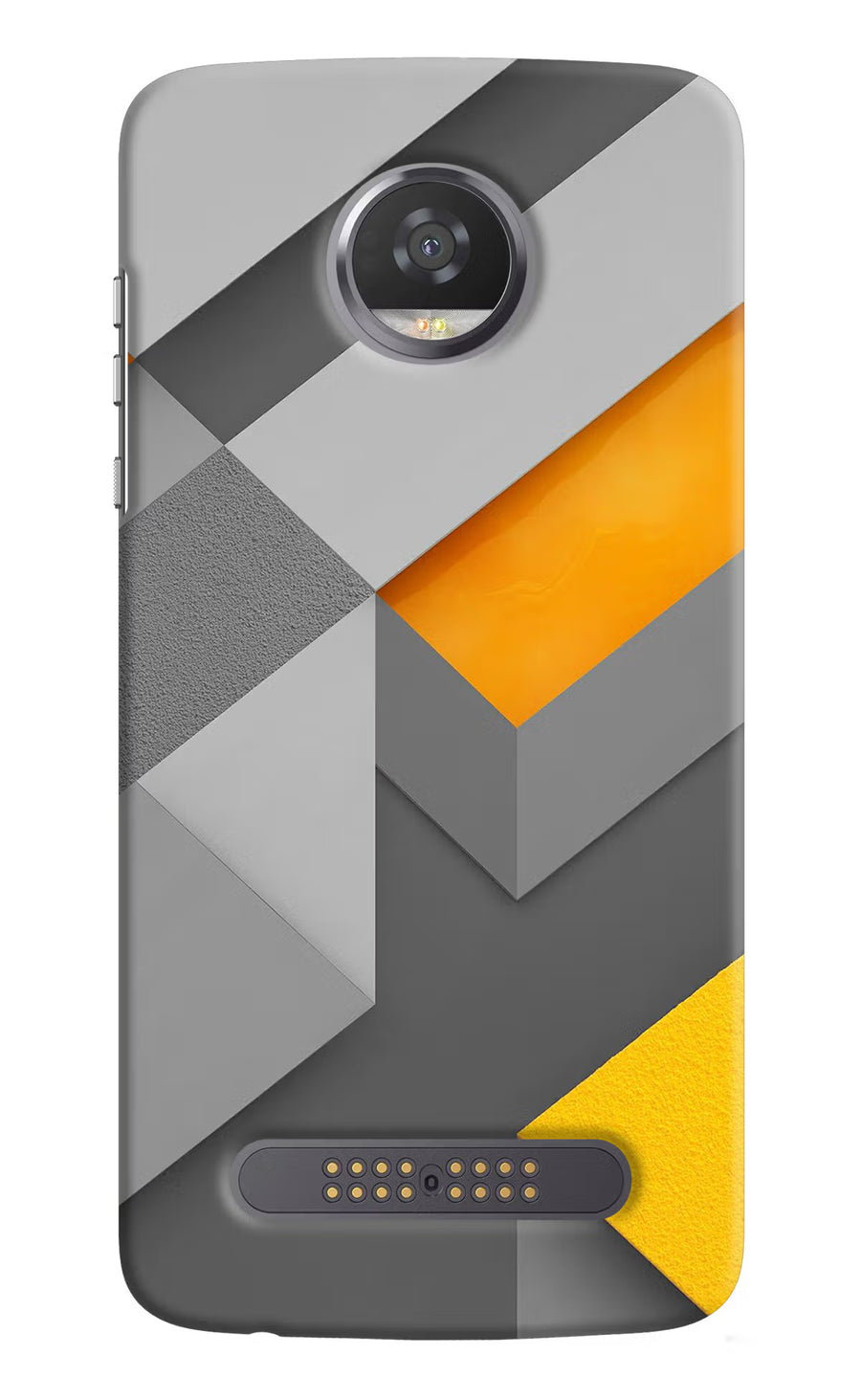 Abstract Moto Z2 Play Back Cover, Hard case