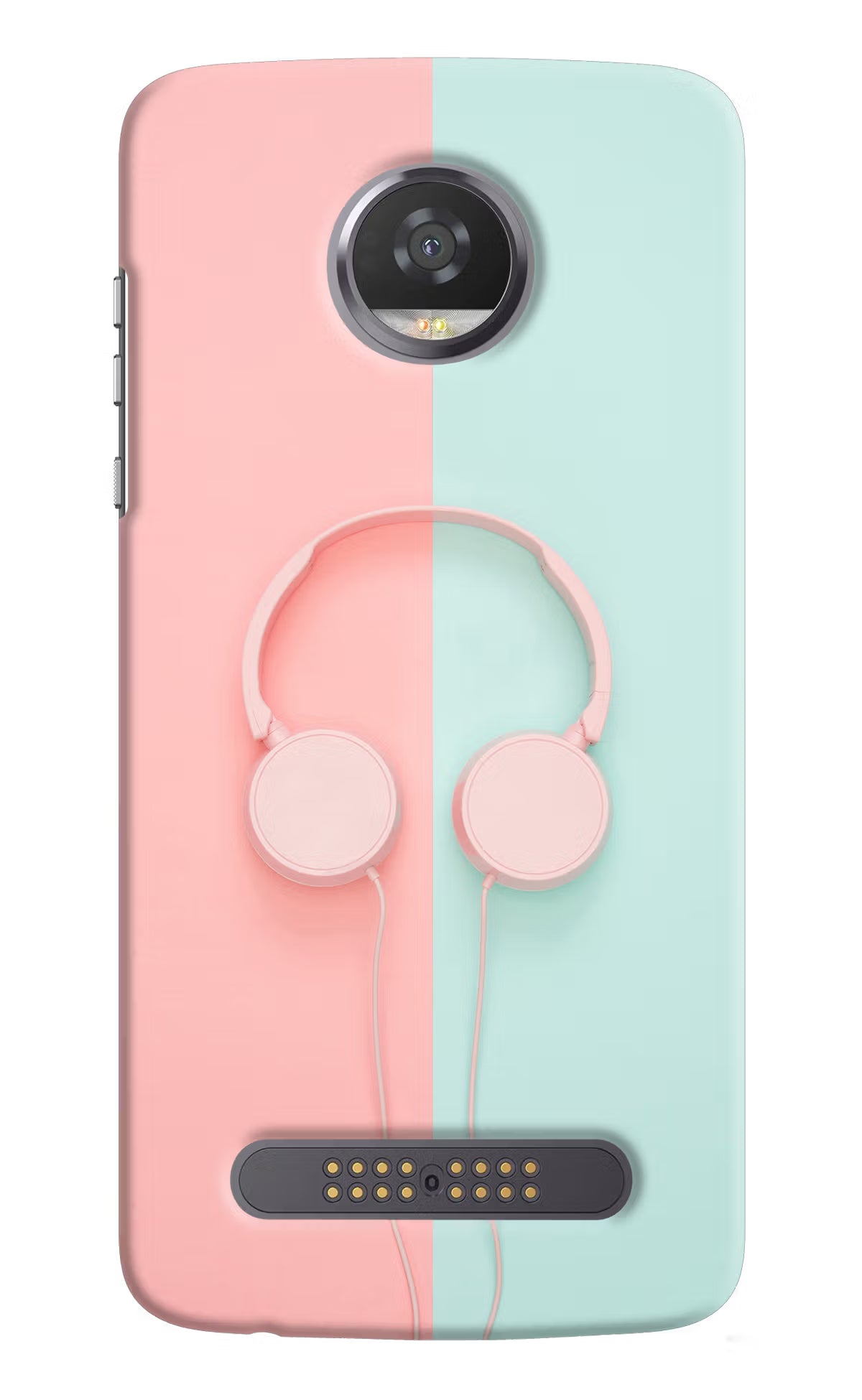 Music Lover Moto Z2 Play Hard Case Back Cover by Casekaro