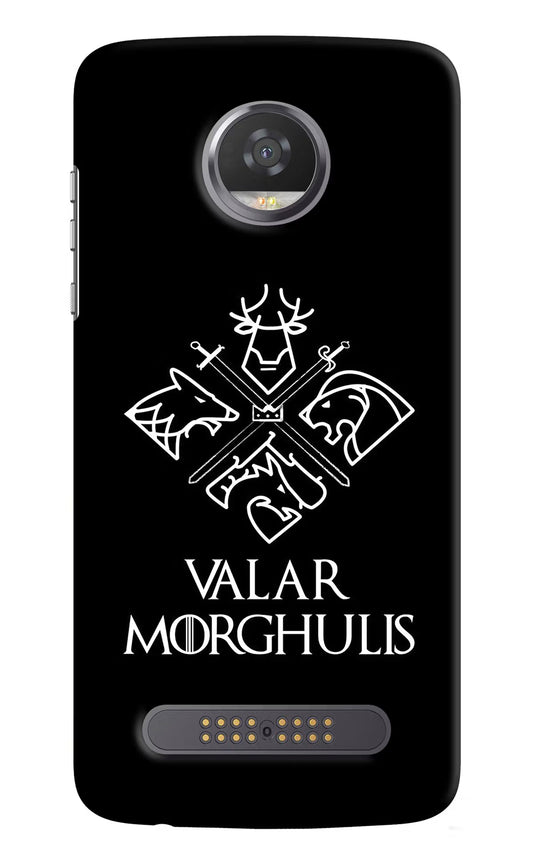 Valar Morghulis | Game Of Thrones Moto Z2 Play Hard Case Back Cover by Casekaro