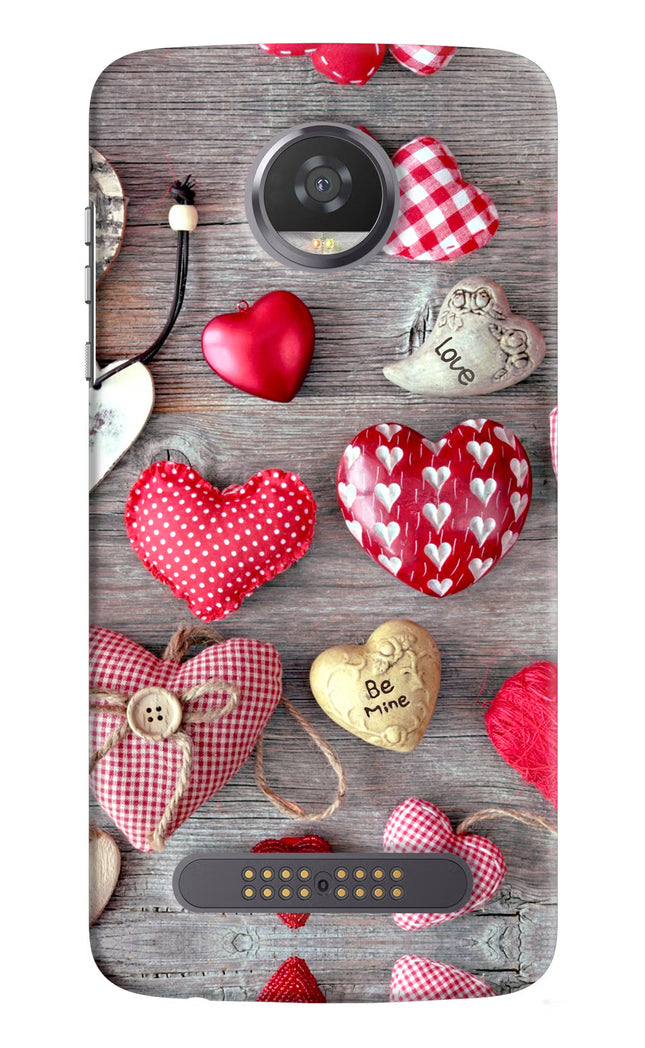 Love Wallpaper Moto Z2 Play Hard Case Back Cover by Casekaro