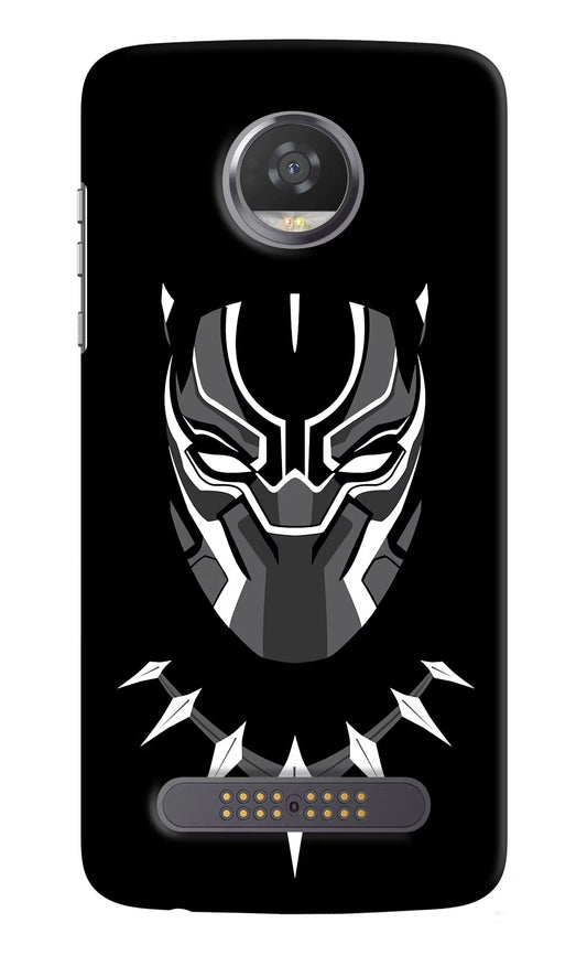 Black Panther Moto Z2 Play Hard Case Back Cover by Casekaro