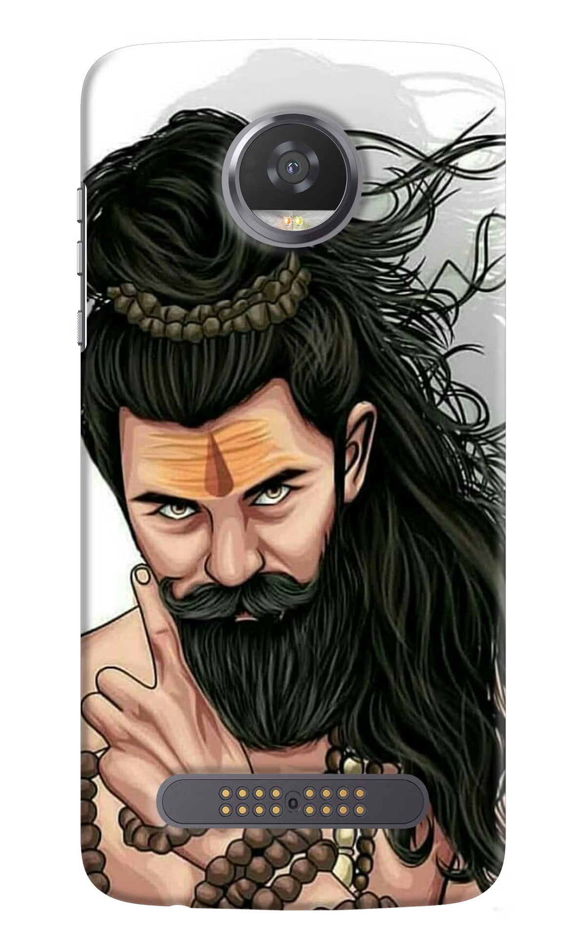 Mahadev Moto Z2 Play Hard Case Back Cover by Casekaro