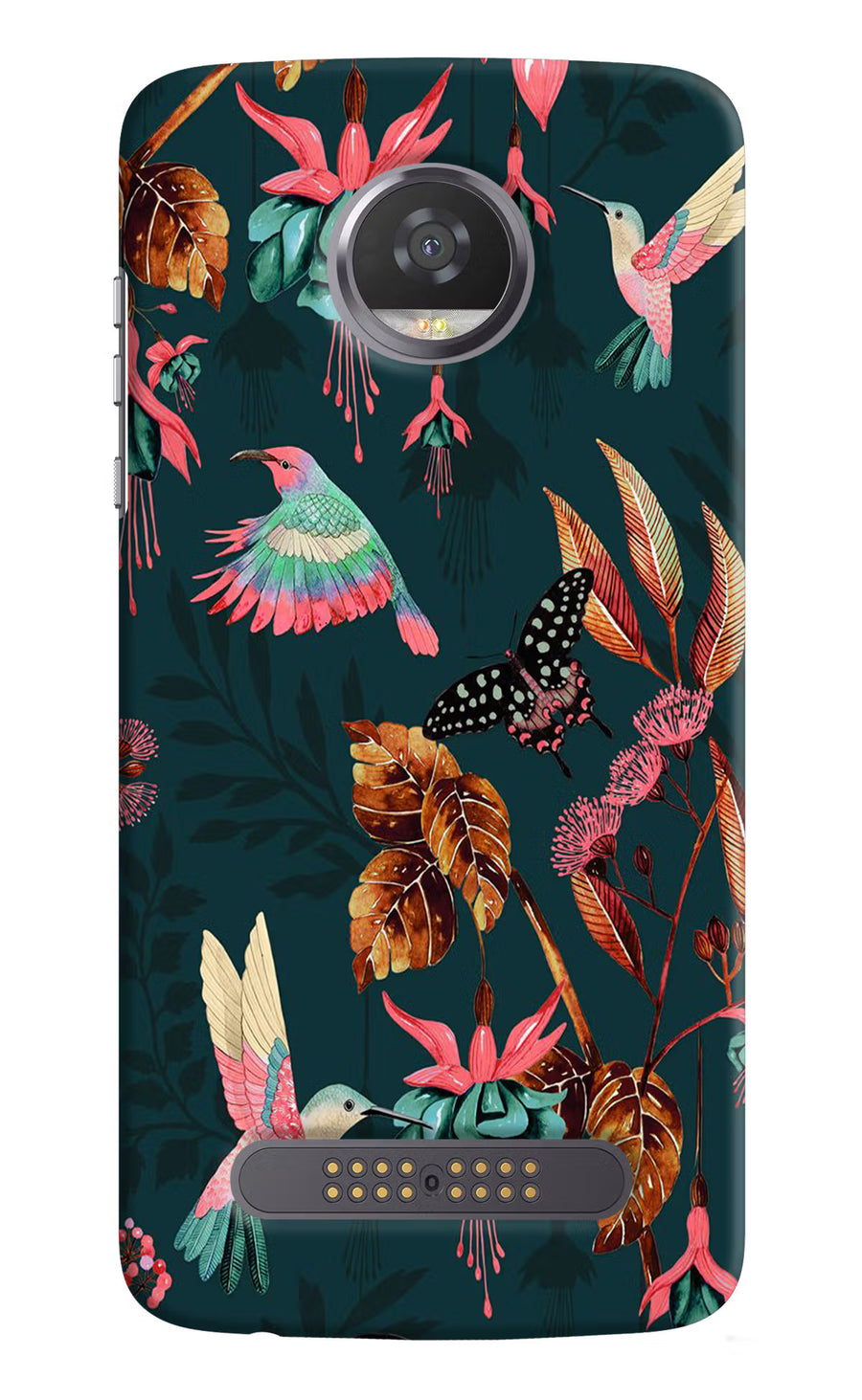 Birds Moto Z2 Play Back Cover, Hard case