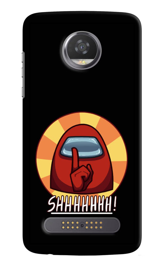 Among Us Shhh! Moto Z2 Play Hard Case Back Cover by Casekaro