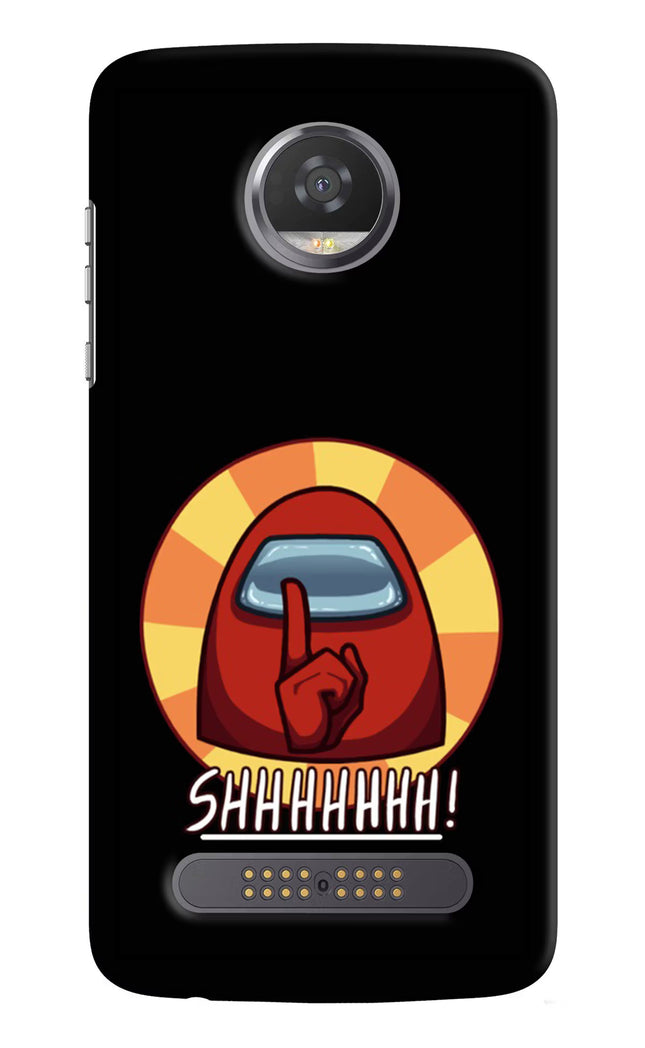Among Us Shhh! Moto Z2 Play Hard Case Back Cover by Casekaro