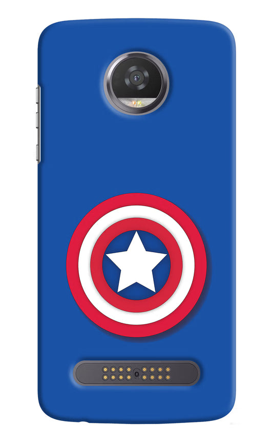 Shield Moto Z2 Play Hard Case Back Cover by Casekaro