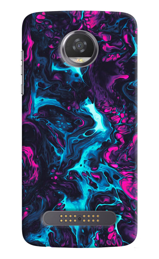 Abstract Moto Z2 Play Hard Case Back Cover by Casekaro