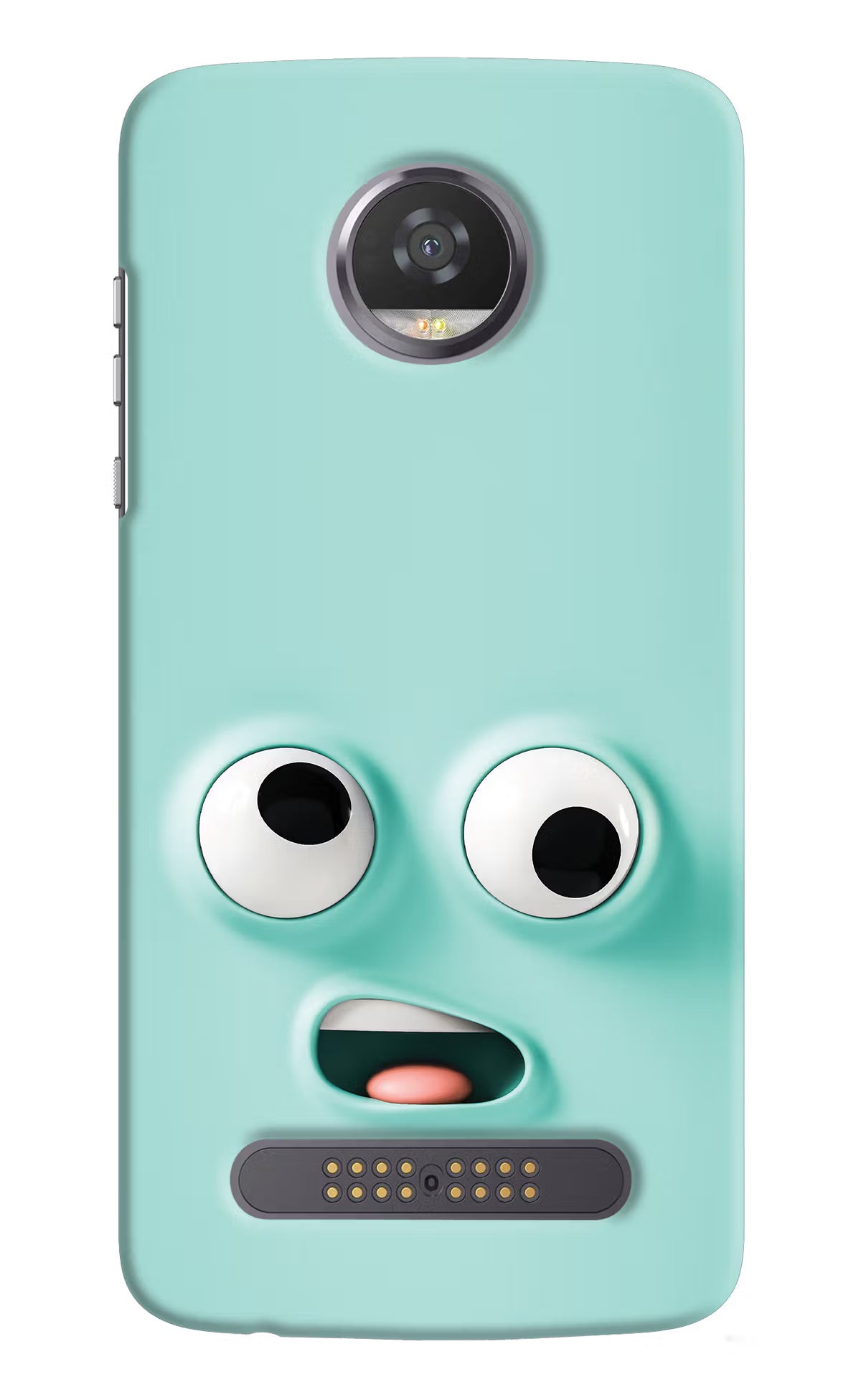 Funny Cartoon Moto Z2 Play Hard Case Back Cover by Casekaro