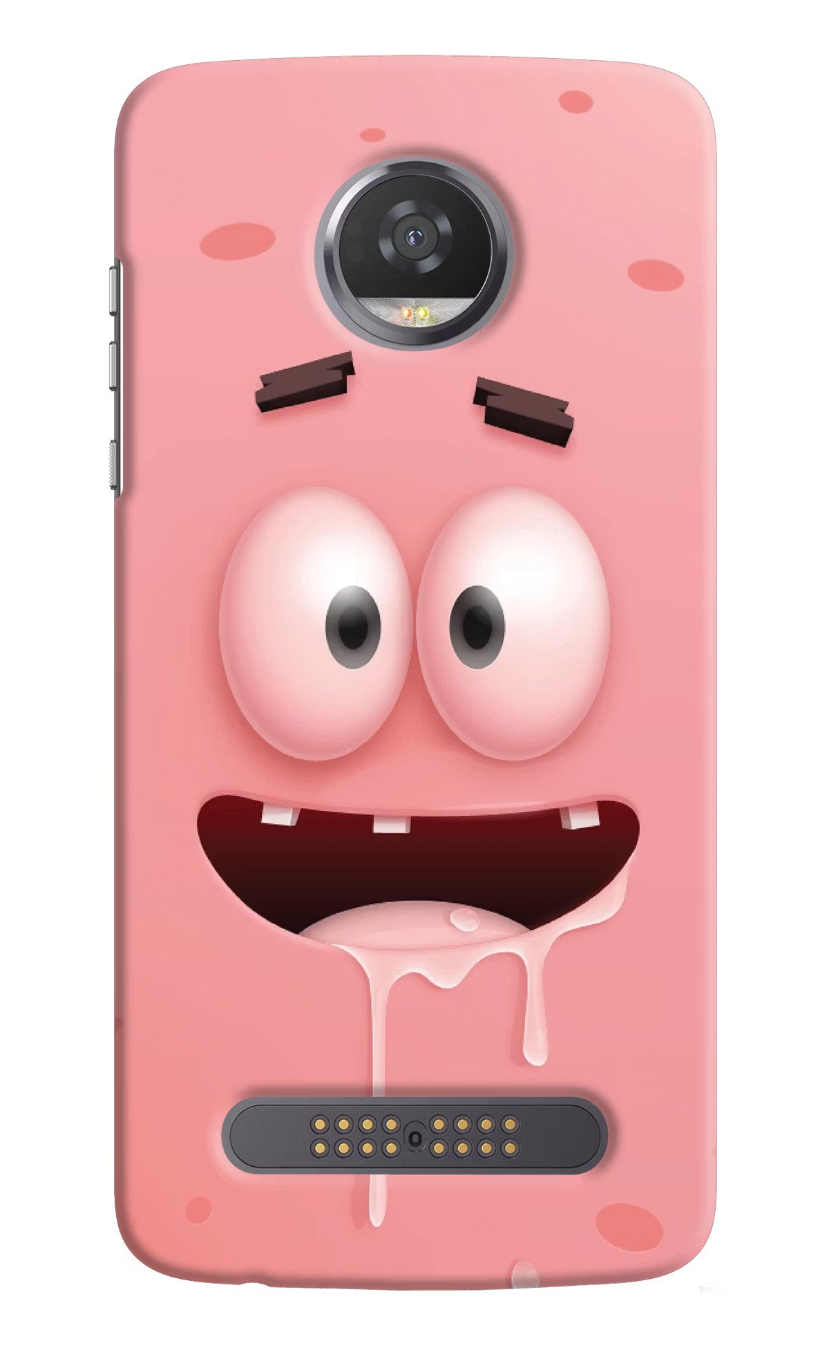 Sponge 2 Moto Z2 Play Hard Case Back Cover by Casekaro