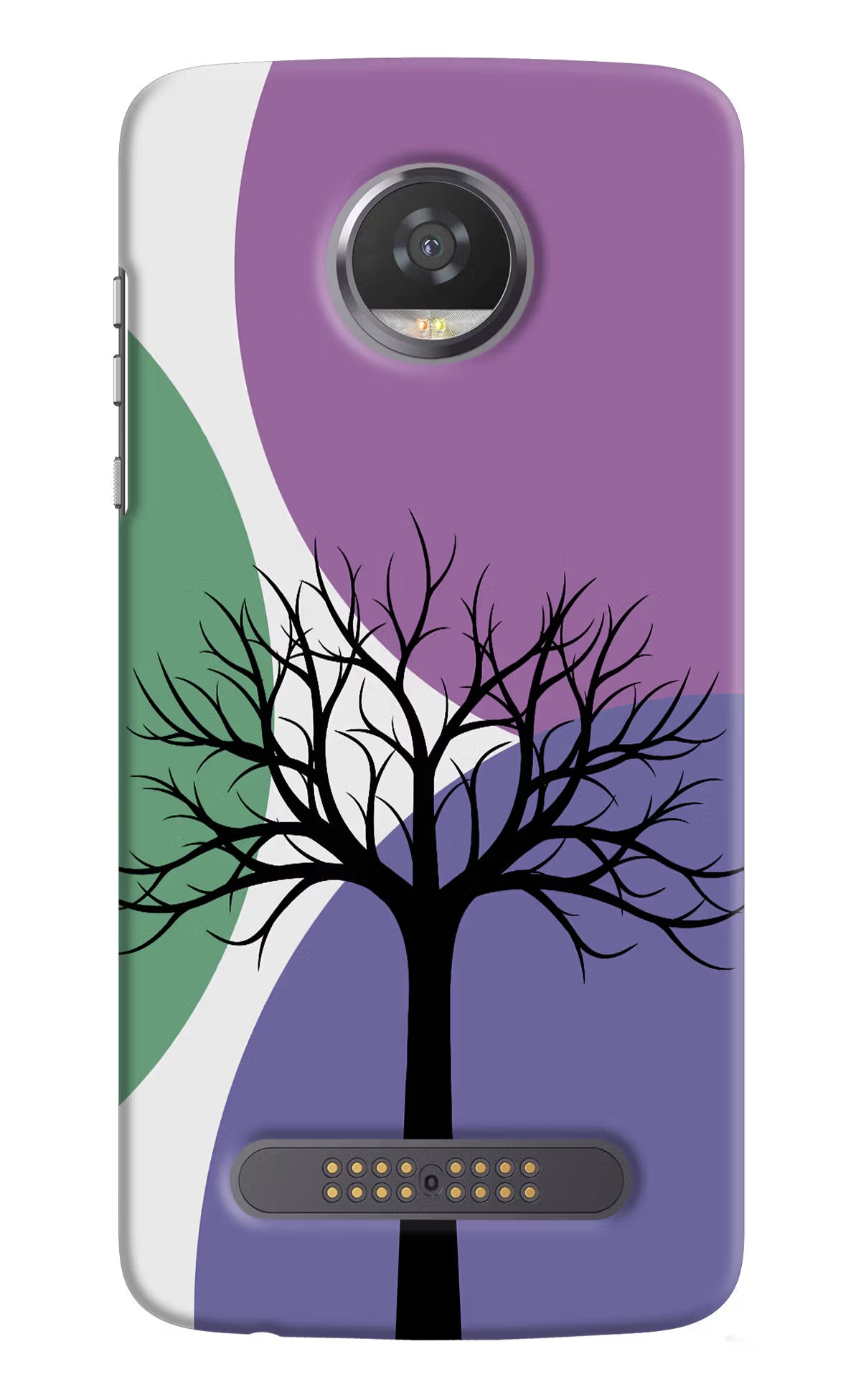 Tree Art Moto Z2 Play Hard Case Back Cover by Casekaro